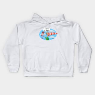 Windsock Guy Kids Hoodie